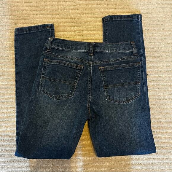 Classic Boys size 8 Straight Leg Jeans in Dark Blue - Picture 8 of 10